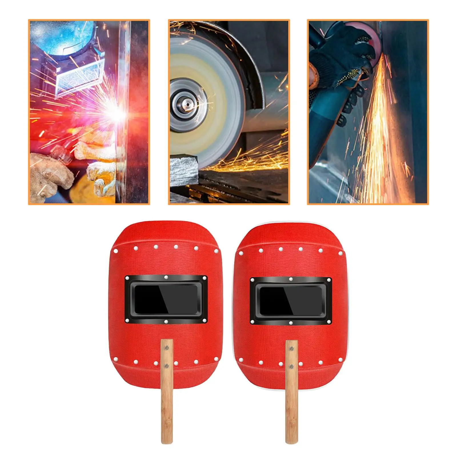 

Высокоэффективная сварочная маска-щиток для лица, ручная, с дышащим дизайном, для домашнего и гаражного использования, оборудование для обеспечения безопасности при сварке