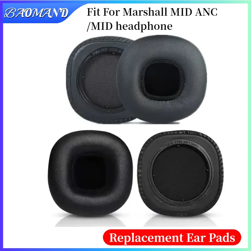 

Headphone Earpads for Marshall MID ANC /MID Headphones Replacement Ear Pads Cover Cushions Pillow Repair Parts