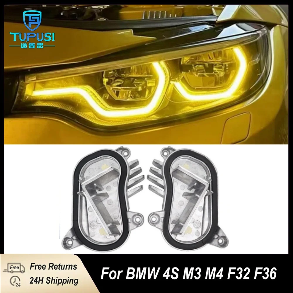 

Желтые модули DRL для BMW M3 M4 F80 F32 F36 F33 F82 2017-2020 гг. дневные ходовые огни указателя поворота 63117493229 63117493230