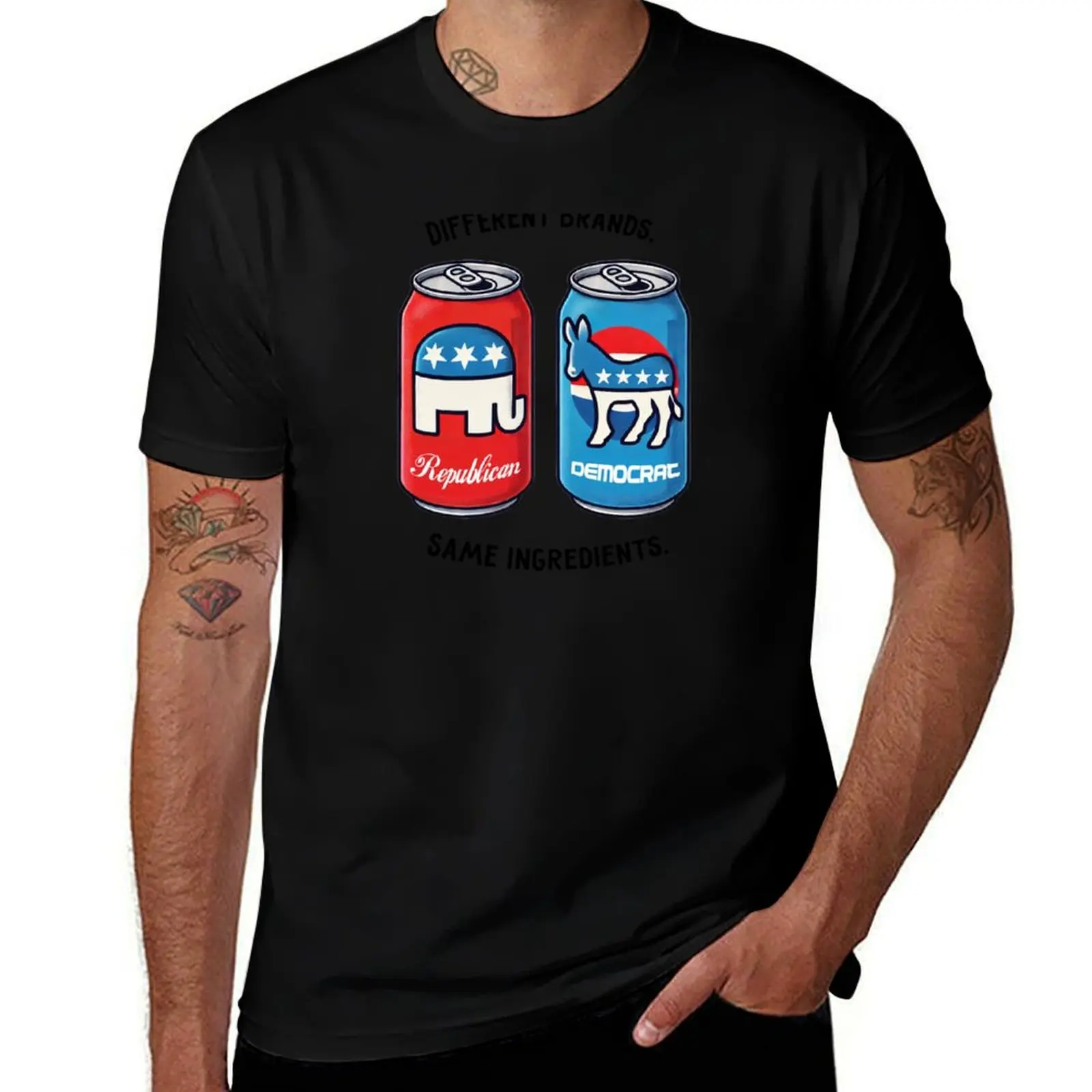 Different Brands. Same Ingredients. T-Shirt Stain Resistant Casual Tee T-Shirt