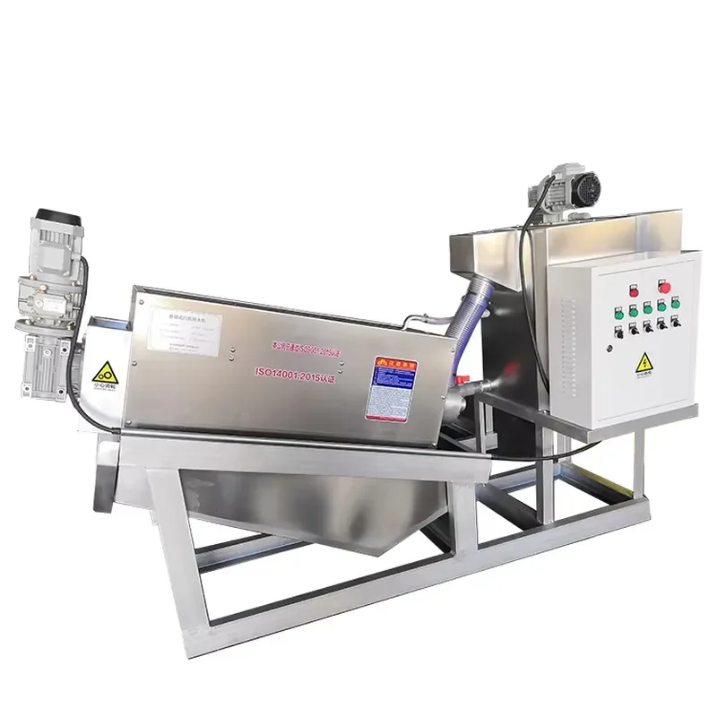Automatic Sludge Dewatering Screw Press Machine