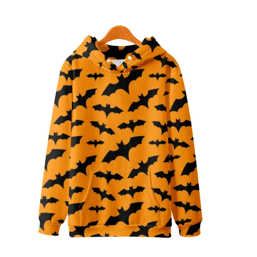 

Digital Printing Hooded Sweatshirt Vintage Halloween Print Mens Streetwear Harajuku Pullover Casual High Quality Hoodie Pullover
