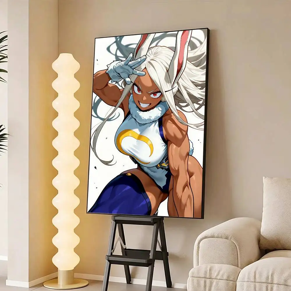 M-Mirko My Hero Academia Poster HD Self Adhesive Waterproof Wall Art Ideal for Home Office Dorm Gift Customizable view 4