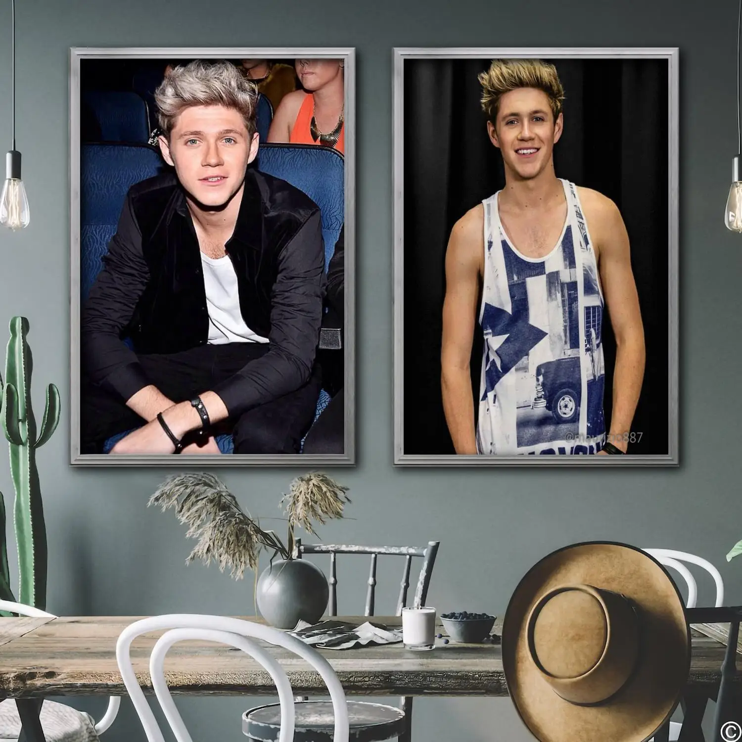 

niall horan singer Decorative Canvas Posters Room Bar Cafe Decor Gift Print Art Wall Paintings