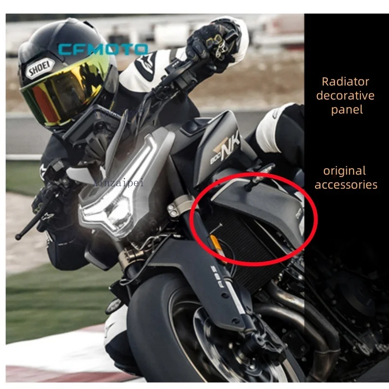 

For CFMOTO 800NK NK800 CF800-7 Radiator Protective Panels Decorative Panel Shell Plastic Panel Cover Decorative Strips