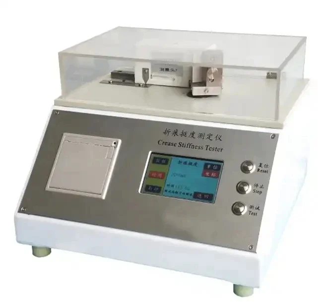RH-T500 Crease Stiffness Tester Paper Bending Resistance Tester in Paper Industry Bending Stiffness Measurement