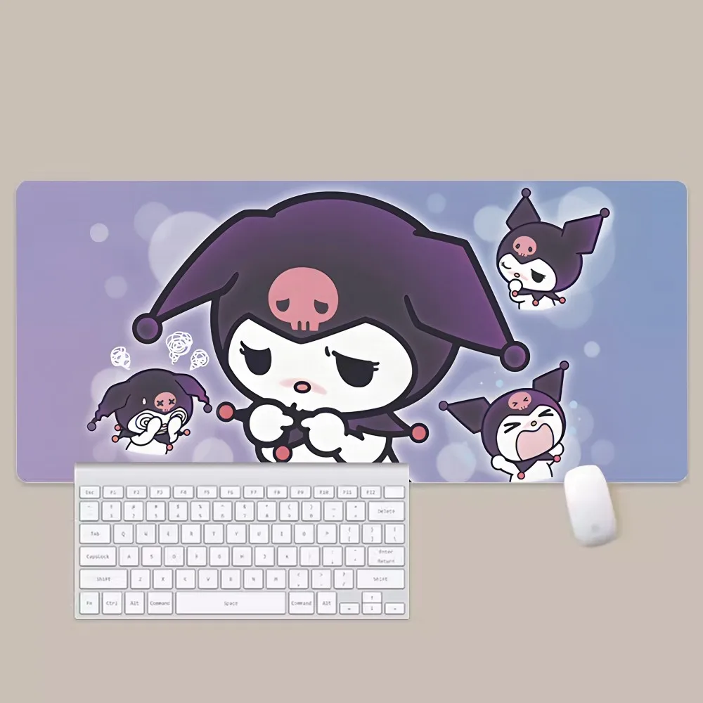 S-sario k-kuromi mouse pad mouse pad neuankömmlinge großes gaming mouse pad l xl xxl gamer mauspad größe für tastaturen matte