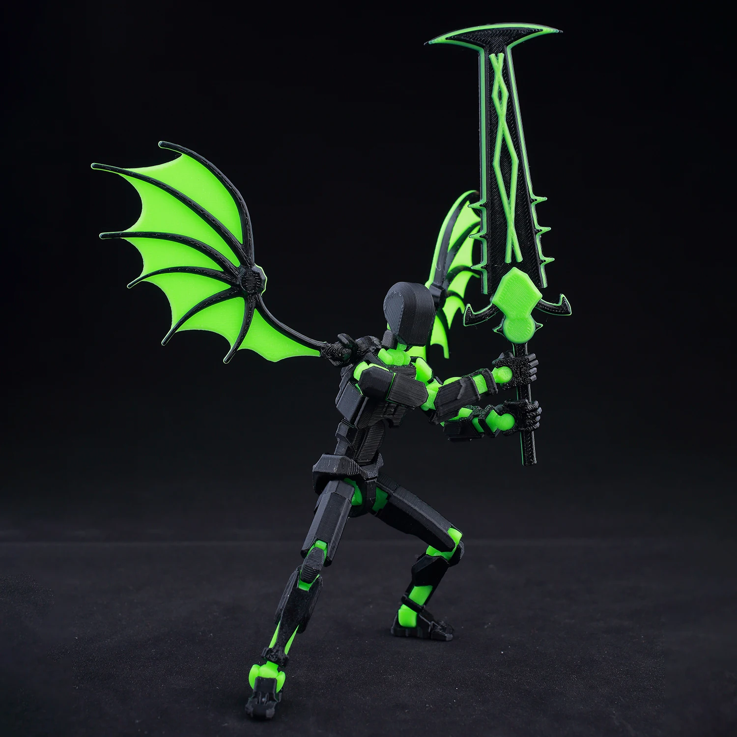 Lucky13 13 عارضة أزياء قابلة للوضع لفيلم توقف الحركة ثلاثية الأبعاد مطبوعة مفصلية الشكل لتقوم بها بنفسك نموذج حرفي للفنانين