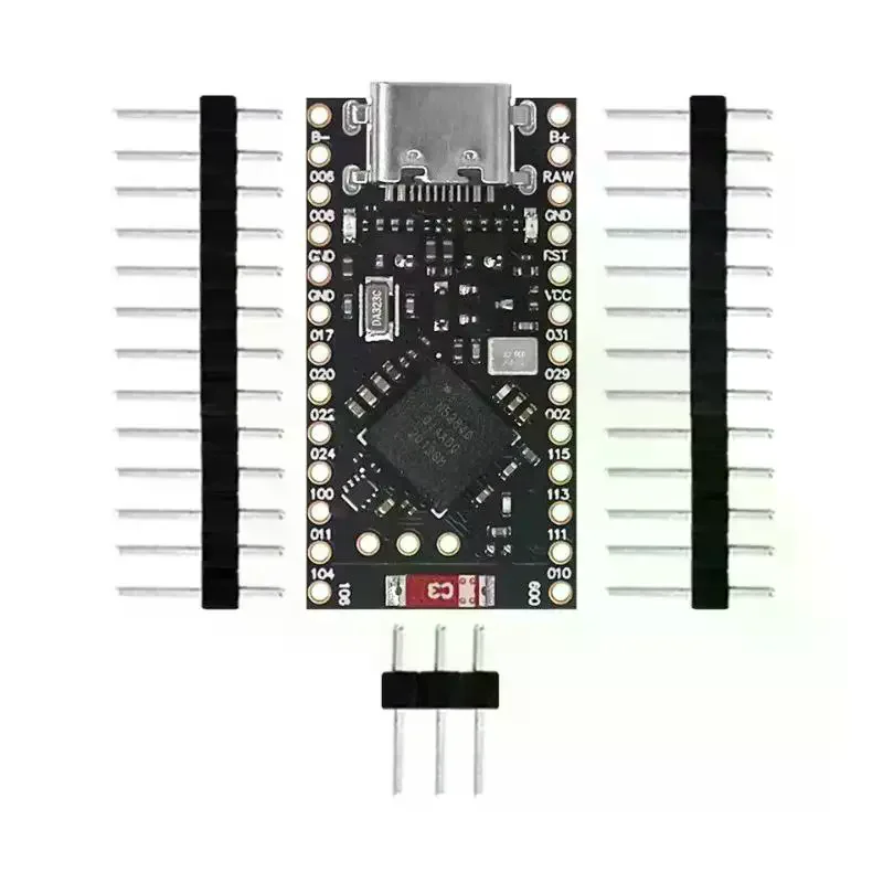 Nice!Nano V2.0 Compatible Pro Micro Development Module Bluetooth NRF52840 Board With Integrated Charging Management 1 Set