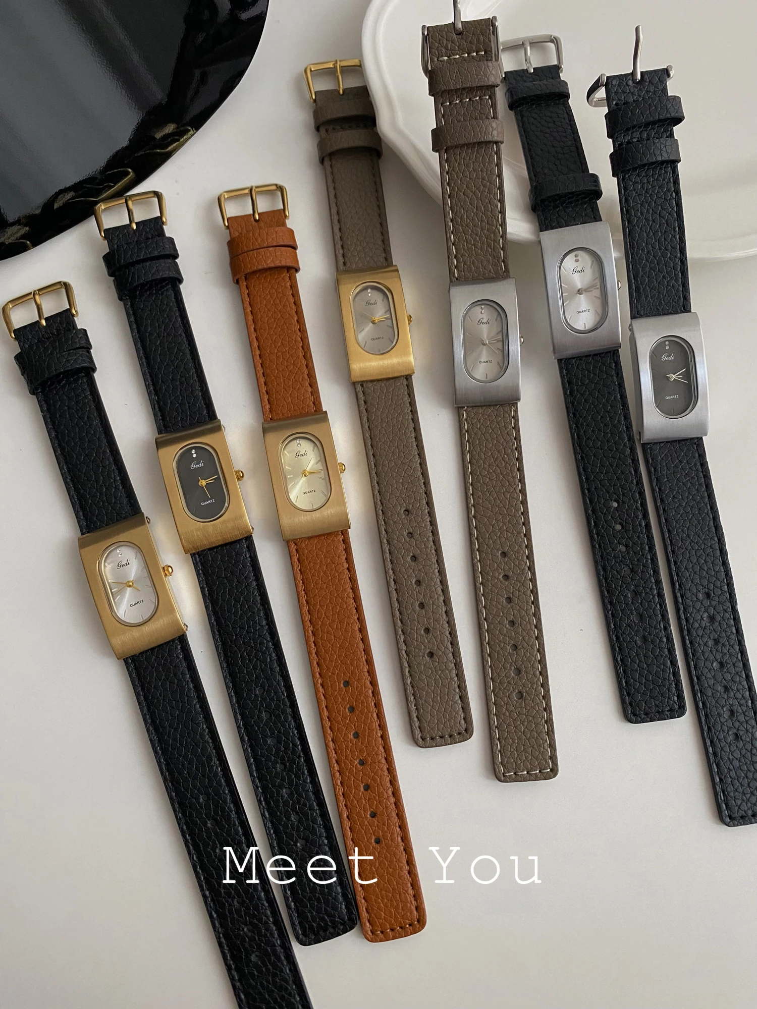 

Simple And Stylish Women'S Quartz Wristwatch, High-End Square Design, New Light Luxury Style, Women'S Gift, Women'S Accessory.