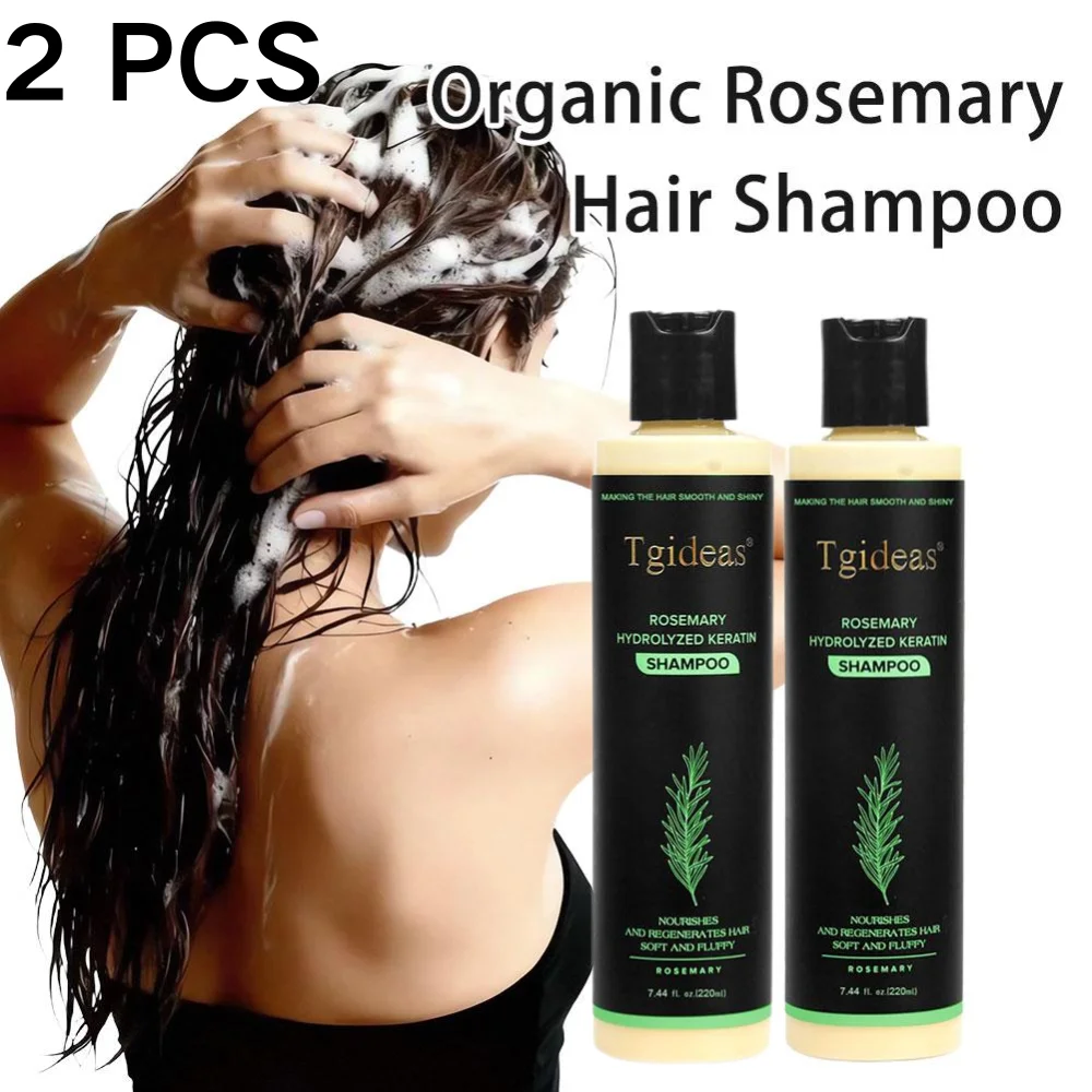 Natural Rosemary Hair Shampoo Gently Cleanses Removing Excess Oil Deep Cleansing And Reducing Breakage Hair Care Shampoo