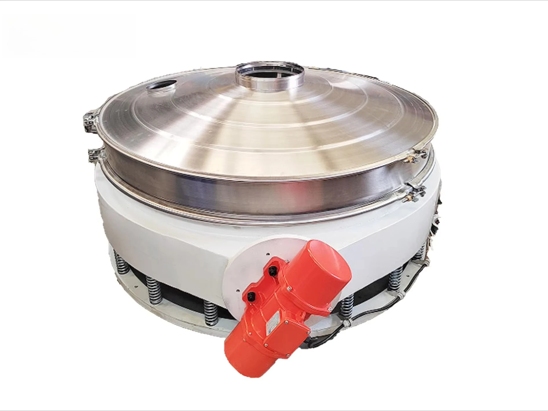 Stainless Steel 304 Food Grade Flour Vibration Sifter Machine Direct Discharge Motor HYZP-1000-1s 380V Multifunctional Snack