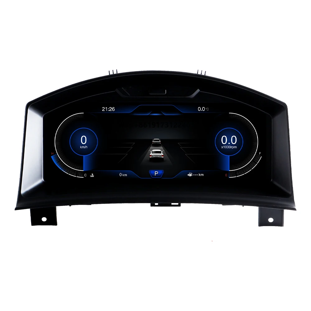 

New Design Car Digital Cluster LCD Dashboard Linux System for 2004-2010 Instrument Panel Upgrade Speedometer