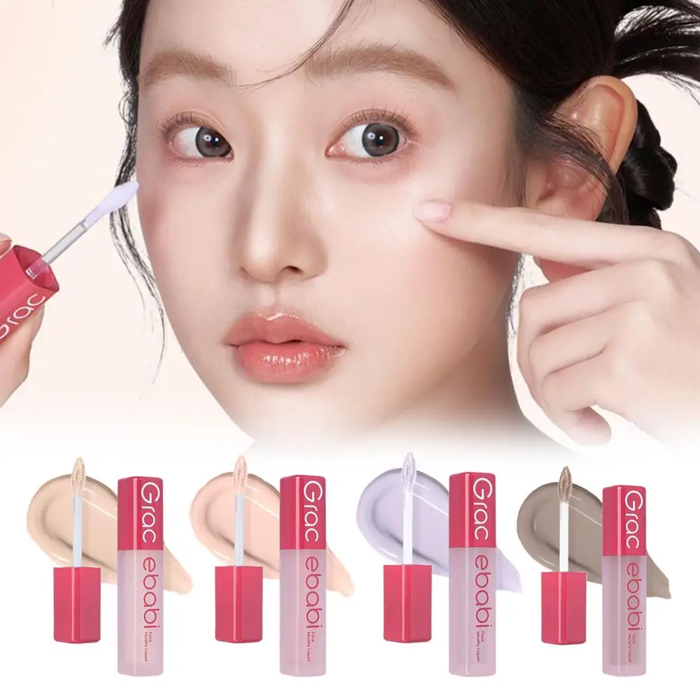 คอนซีลเลอร์เนื้อลิควิดเกรซบาบี ปกปิดรอยสิว รอยคล้ำใต้ตา รอยแผลเป็น ปรับสีผิวให้กระจ่างใส แต่งหน้าแบบสเตอริโอสโคปิกสีบรอนซ์