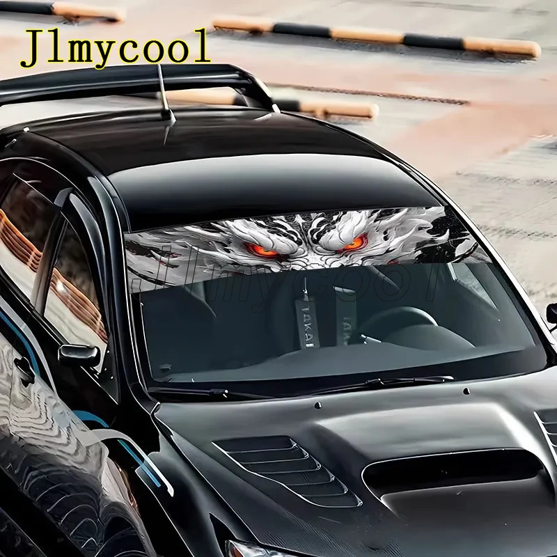 1Pc Fruit Pattern Car Windshield Sticker Self-Adhesive Removable Durable Weather-Resistant Vinyl Decal