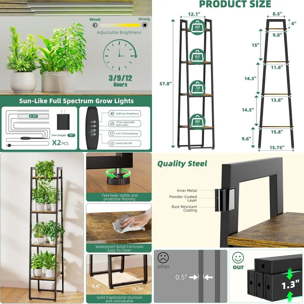 Tall Plant Stand In…