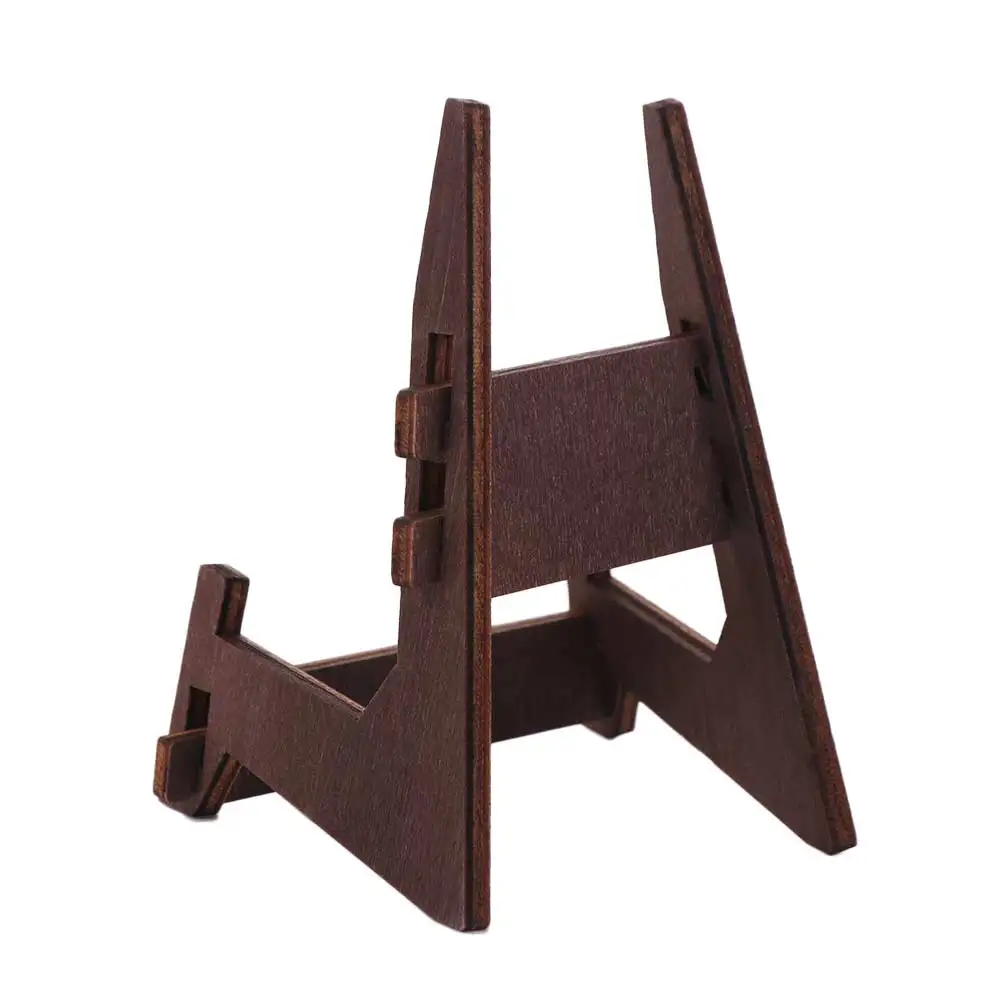 4.5/6/8 بوصة حامل عرض فني إطار صورة خشبي مضاد للانزلاق حامل عتيق متعدد الأغراض حامل عرض الكتب إطار الصورة