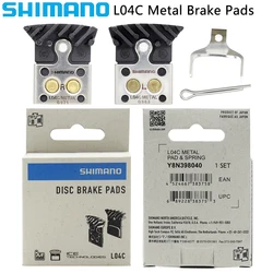 SHIMANO L04C Metal Disc Brake Pads MTB Road Bike Brake Pads for Deore XT SLX M8100 M7100 R8050 R7100 Bicycle Parts