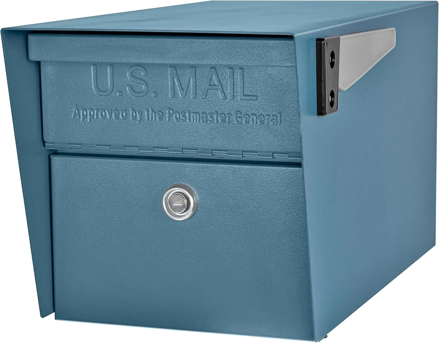 Mail Boss 7584 Mail Manager Curbside Locking Security Mailbox, Century Blue