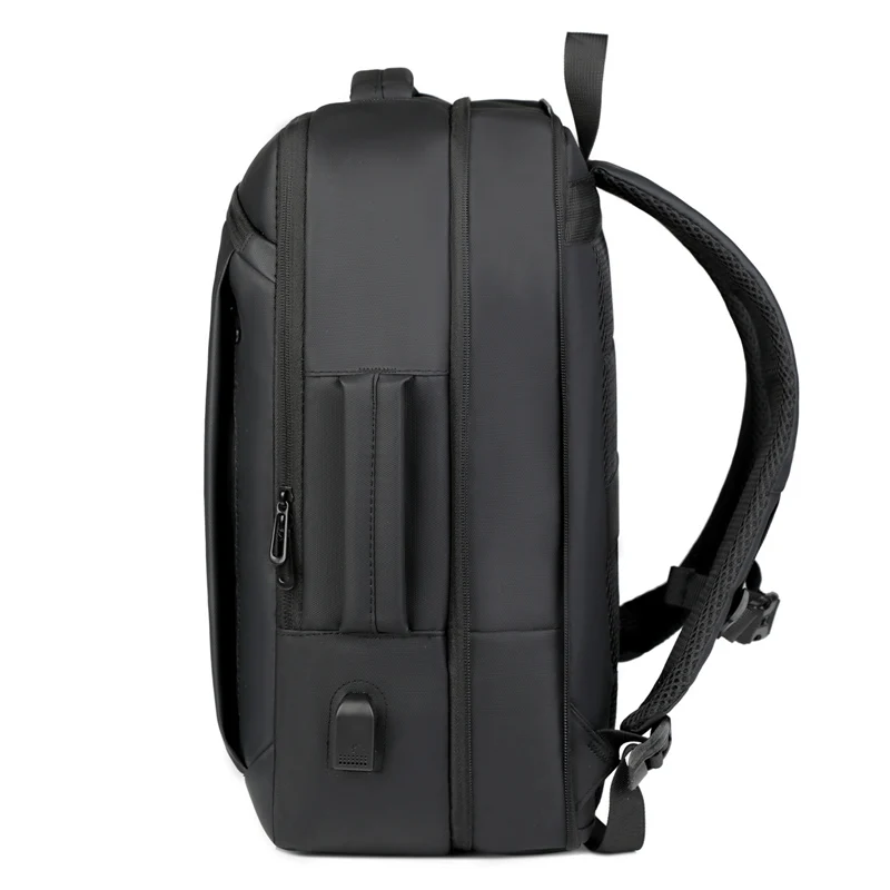 Multifunctional Men's Backpack for Business Trip Large Capacity Waterproof Film Material Student Computer Bag Travel Handbag