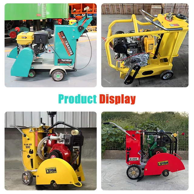 New Design 500mm Asphalt Concrete Floor Cutting Machine 180mm Cutting Depth Road Cutter for Export