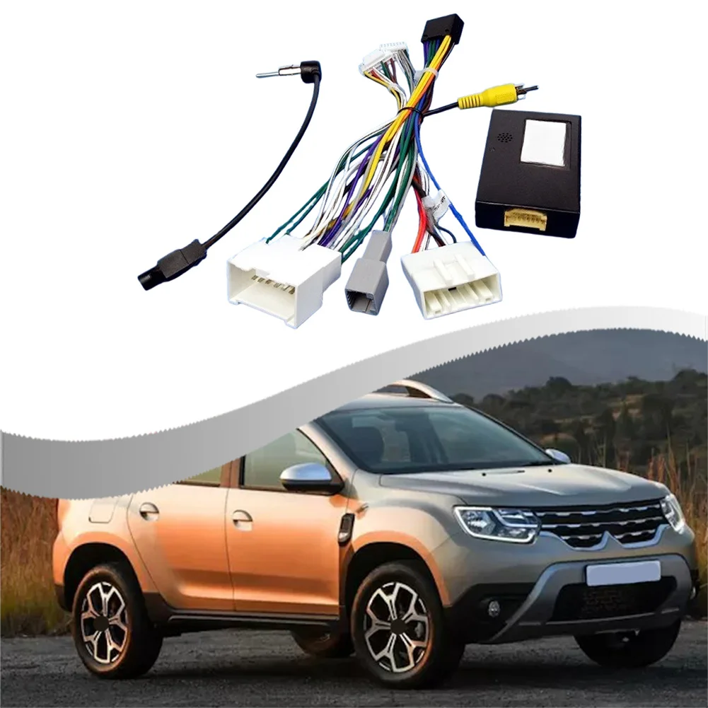 Car Radio Harness Wire Wiring Adapter Connecter Canbus For Renault For Duster Hot Sale Brand. New And High Quality
