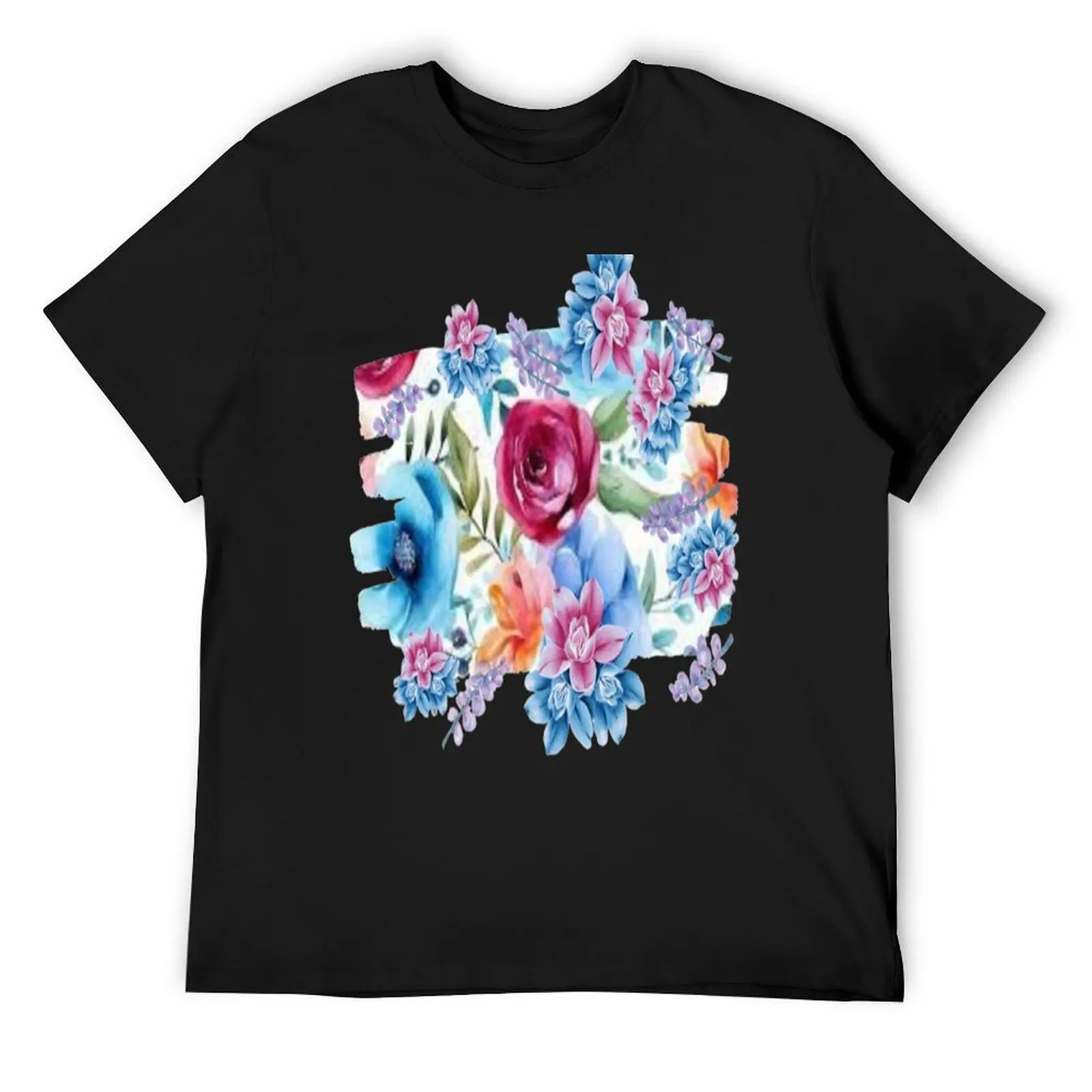 Spring Blossoms, Bohemian design, Abstraction, bold colorful abstract playful design inspired by nature T-Shirt