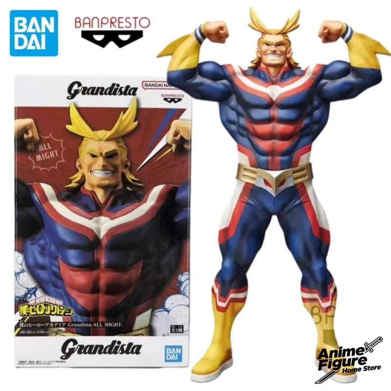 

100%Original in Stock Bandai BANPRESTO Grandista My Hero Academia ALL MIGHT Anime Character Toy Model Ornaments Collection Gifts