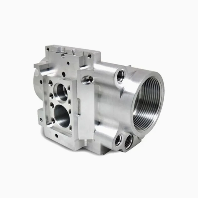 

Высокоточная обработка с ЧПУ, токарно-фрезерное сверление, металлические детали, многокамерный прецизионный металлический корпус клапана из алюминиевого сплава