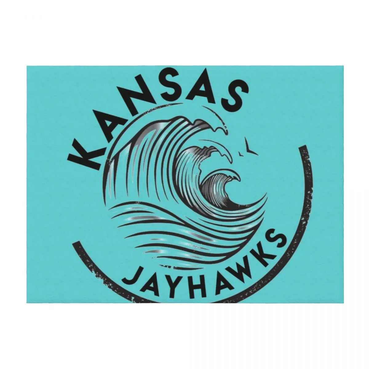 

Kansas! Throw Blanket Travel Decoratives Decorative Beds for sofa Blankets