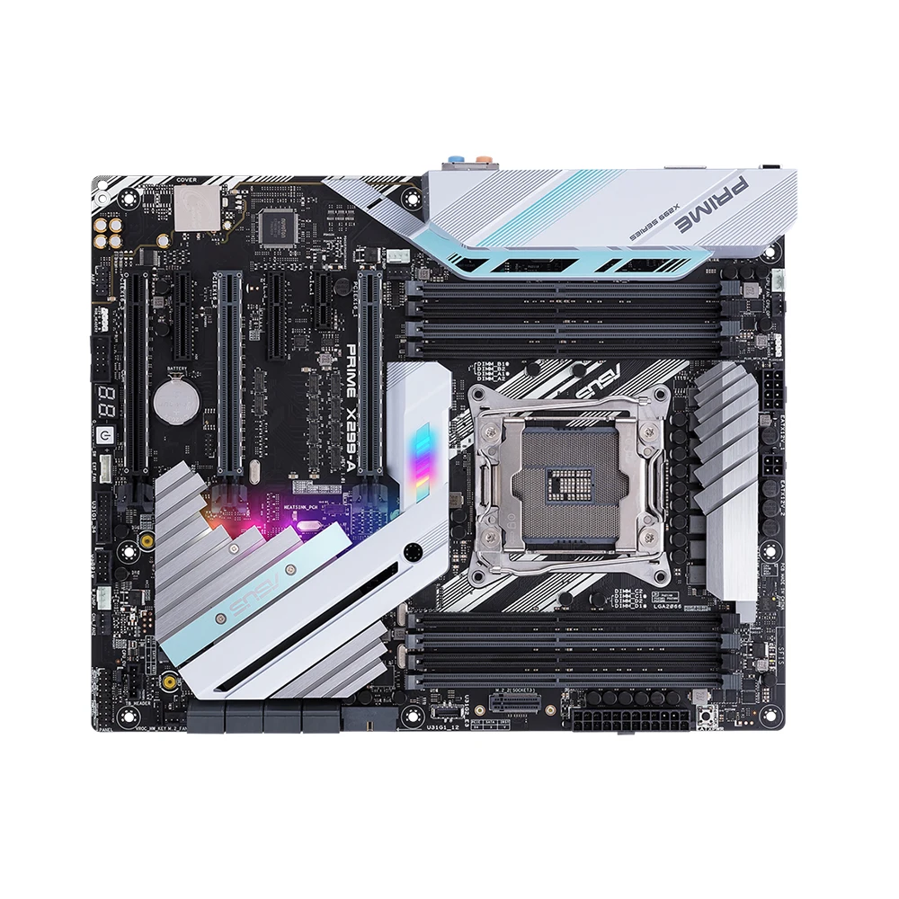 ASUS PRIME X299 płyta główna LGA 2066 obsługuje I9-9980XE 10980XE i9-7960X I7-9800X i7-7800X i5-7640X CPU DDR4 4133MHz NVME M.2