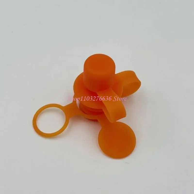 

R6FD Baby Water Bottle Cap Silicone Bottles Top Spout Adapter Replacement for Toddler