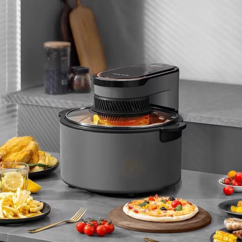 Oaks air fryer new home visual intelligent multi-function automatic large-capacity oil-free electric oven  airfryer machine
