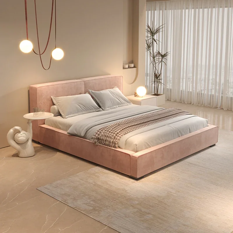 Bases De Cama doble modernas De lujo, 150x200cm, 180x200cm, marcos De lujo, Camas individuales acogedores, muebles De Dormitorio para camas para 2 personas
