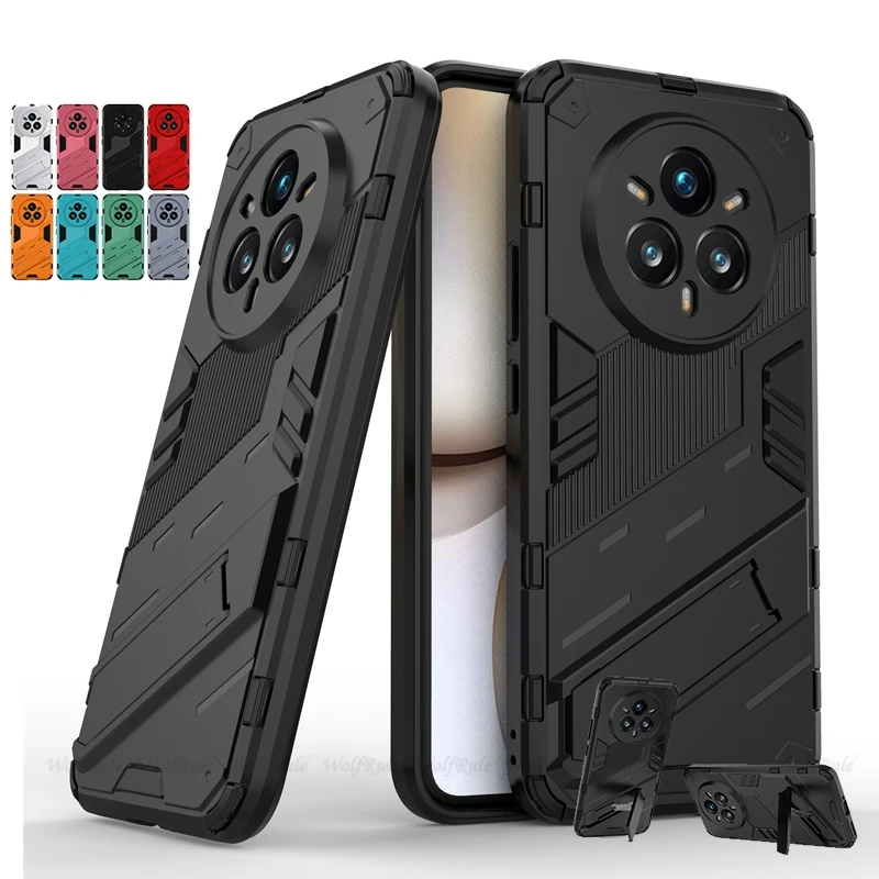 

Holder Case For OPPO Realme 14 Pro Plus Cover Realme 14 Pro Plus Capas New Shockproof Bumper Kickstand Fundas Realme 14 Pro Plus