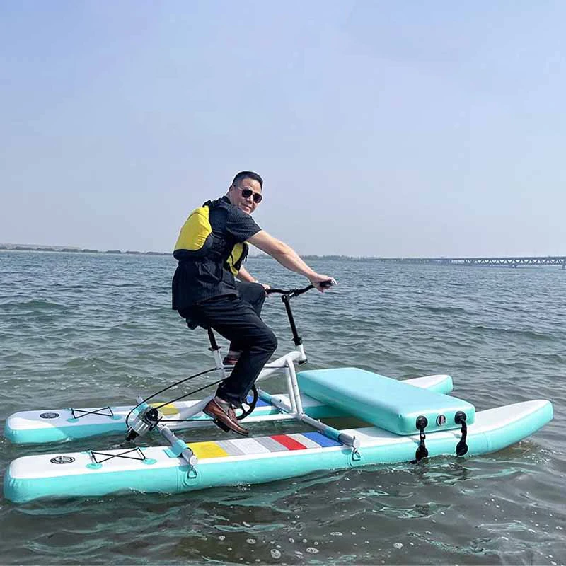 1P Bicycle Sea Water Bike Water Fishing Bicycle Racing Boat Pedal Paddle Board Water Bikes SUP Bicycle Water Bicycle Pedal