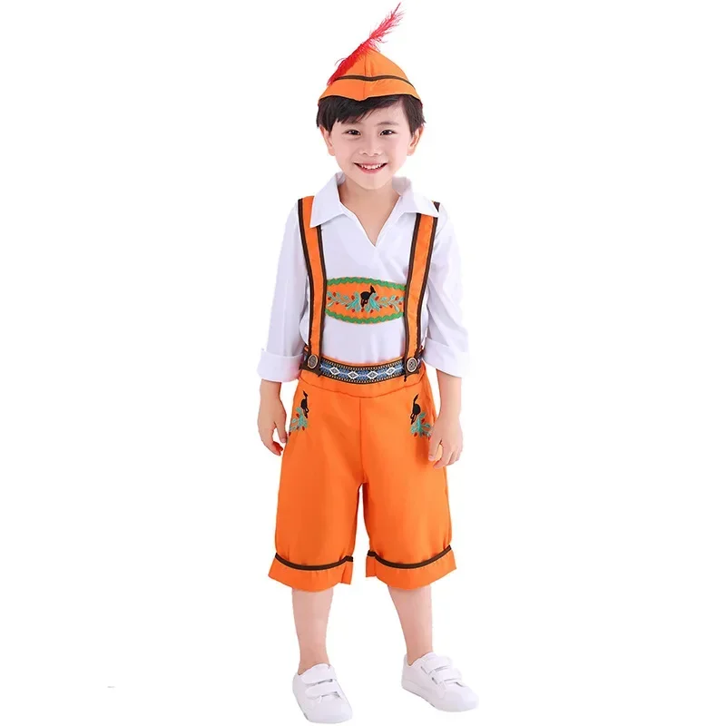 Kinderen Oktoberfest Kostuums Halloween Bier Jongens Meisje Fantasia Cosplay Carnaval Feestjurk Kind Meisje Prestaties Uniform