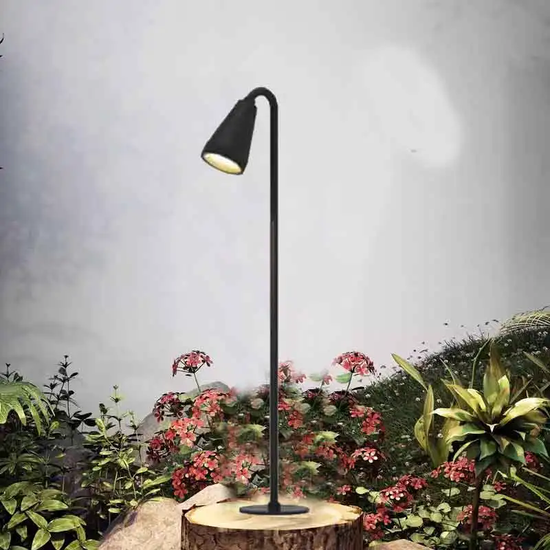 Lawn Outdoor Waterproof Reed Lamp Outdoor Simple Landscape Villa Public Flower Garden Layout Ground Insertion Lamp