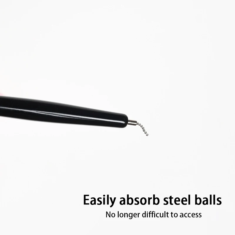 1Pcs Magnet Strong Effect Nail Act Pen Small Steel Ball Nail Act Decoration Magnet Stick Tools For Women Beauty Manicure