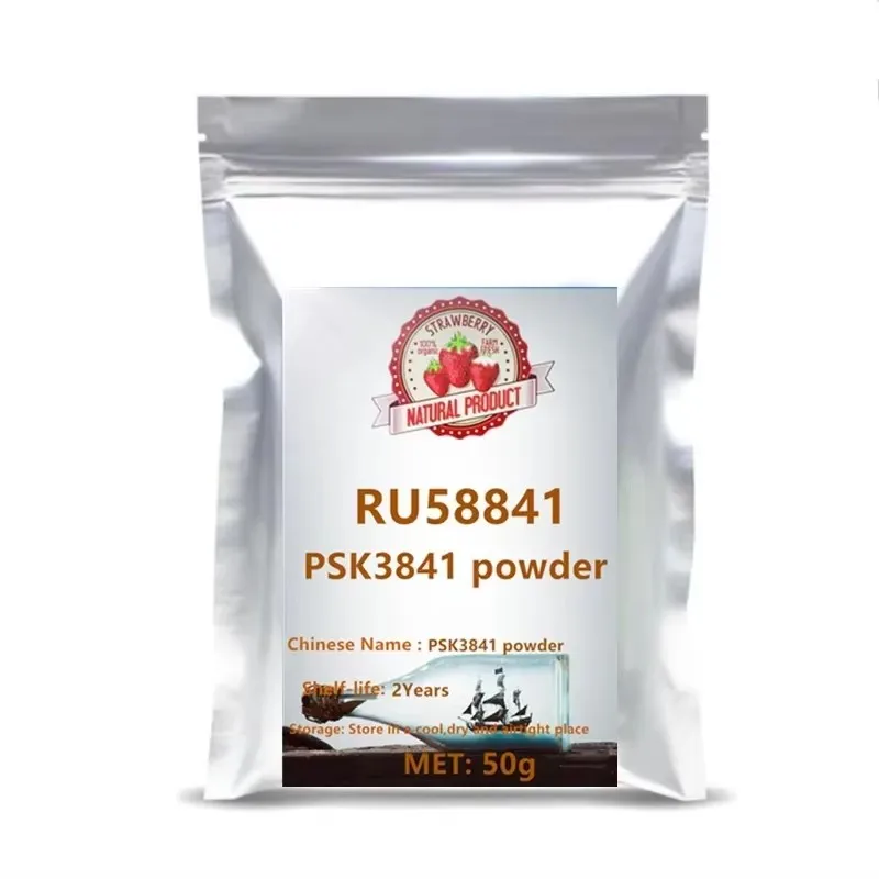 RU58841 powder Treatment of male hair loss PSK3841 HMR3841Non steroidal antiandrogen Topical treatment for acne