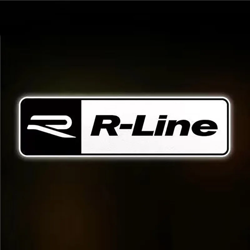 Car Stickers Reflective Scratch Blocking Decal For Volkswagen VW R-line GTI R Polo Golf Touareg Passat Magotan Tiguan Beetle