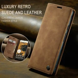 Light Luxury Retro Leather Phone Case for Coque Google Pixel 9 Pro XL 8A 7A 8 7 6 Pro 5G Skin Feel Wallet Flip Stand Card Cover