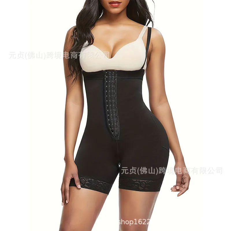 High Compression Fajas Colombianas Body Shapewear Women Corrective Girdle Tummy Control Post Liposuction BBL Slimming Waist Belt