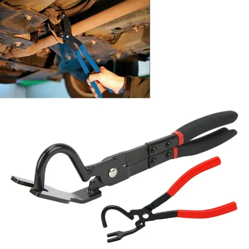 

1 Pcs Car Exhaust Pipe Disassembly Pliers Exhaust Hanger Removal Pliers Pipe Rubber Grommet Remover Garage Tool Car accessories