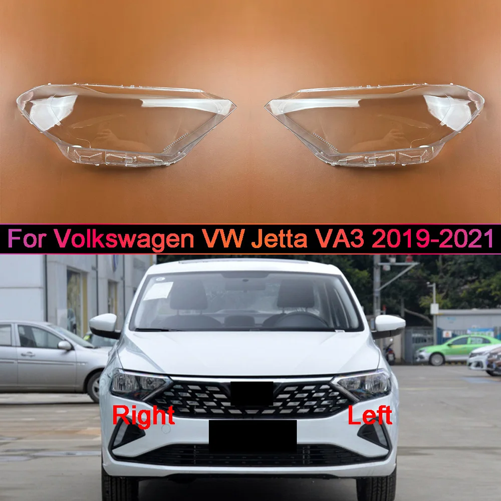

Car Front Headlight Lens Cover Auto Headlamps Lampcover For Volkswagen VW 2019-2021 Jetta VA3 Transparent Lampshades Lamp Shell