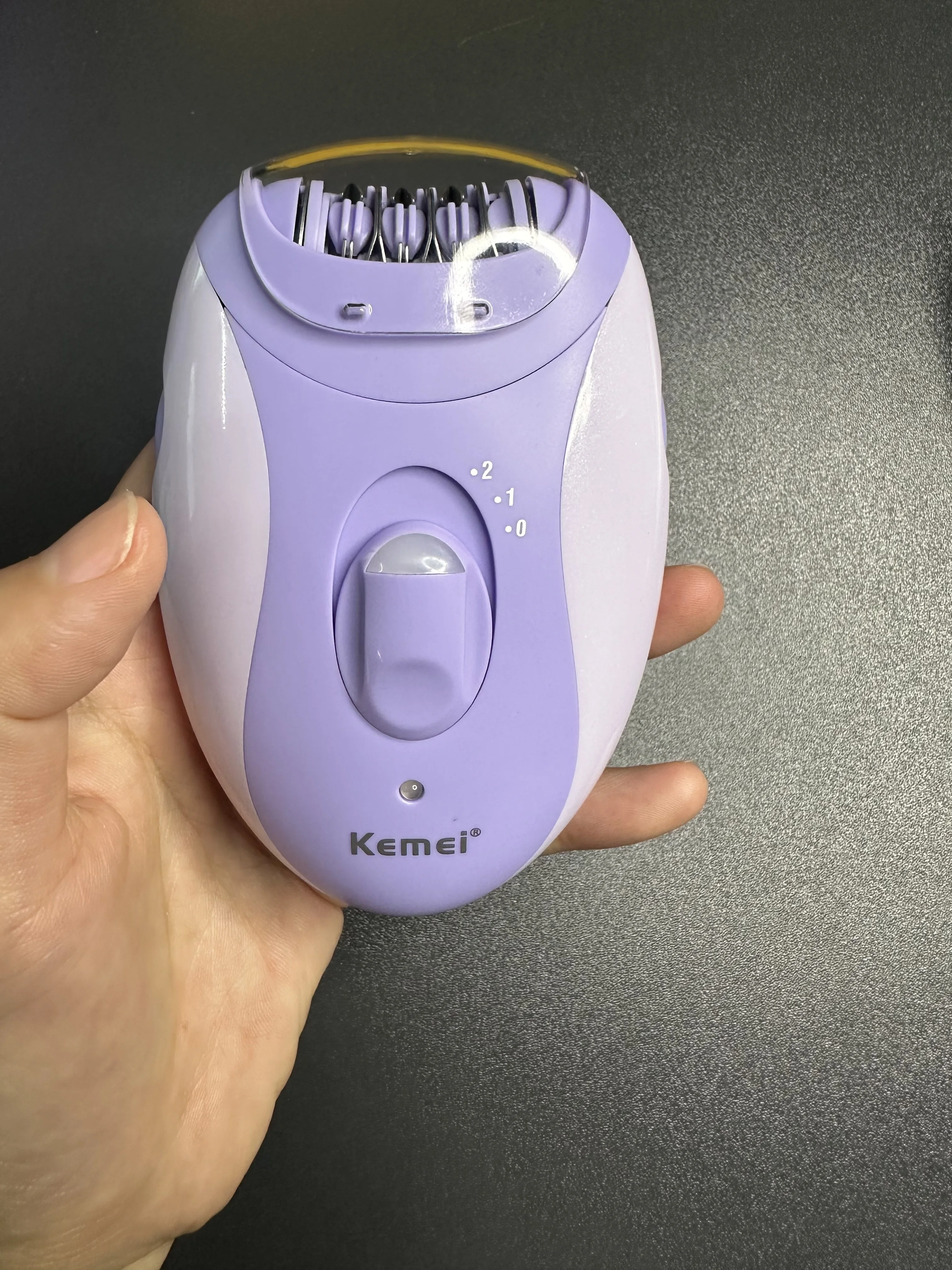 Kemei Face Body Hair Removal Lady Bikini Trimmer Shaving Machine Rechargeable Women Epilator Electric Shaver Razor KM-6037