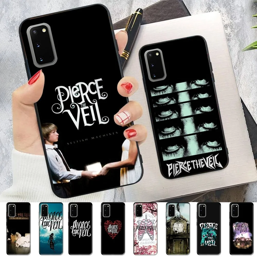 P-Pierce The V-Veil Band Phone Case For Samsung S 9 10 20 21 22 23 30 23 24 plus lite Ultra FE S10lite Fundas