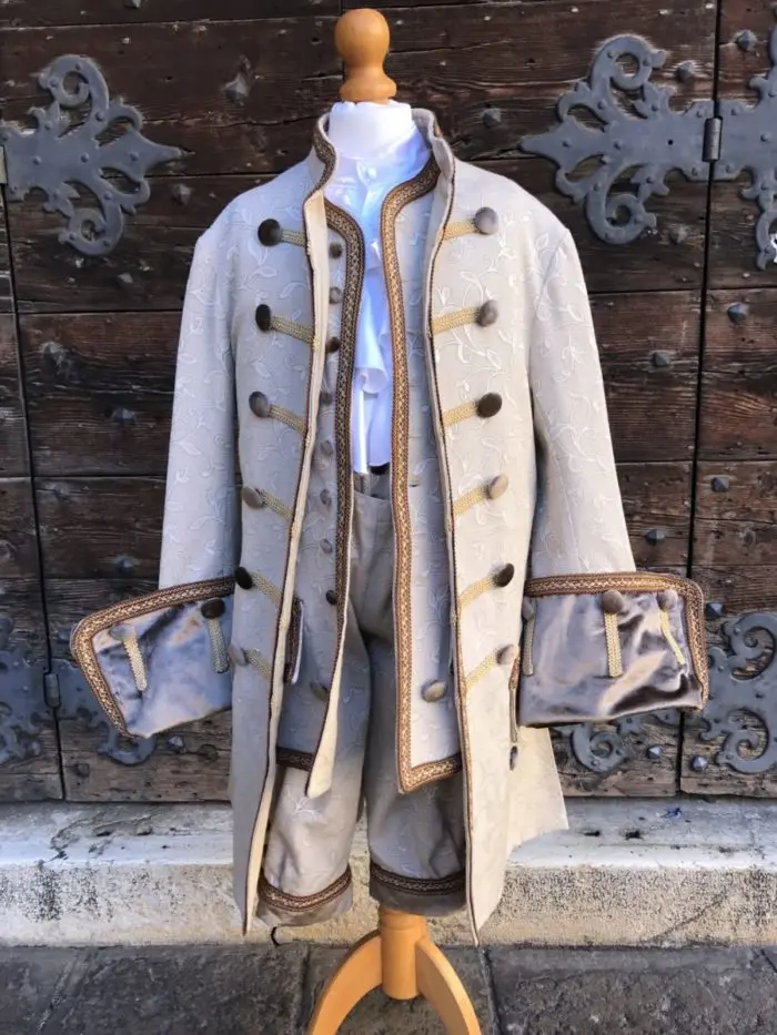 Men's 18th Century Colonial Uniform Set Baroque Victorian Rococo Costume Full set Renaissance Men's Frock Uniform Custom Made