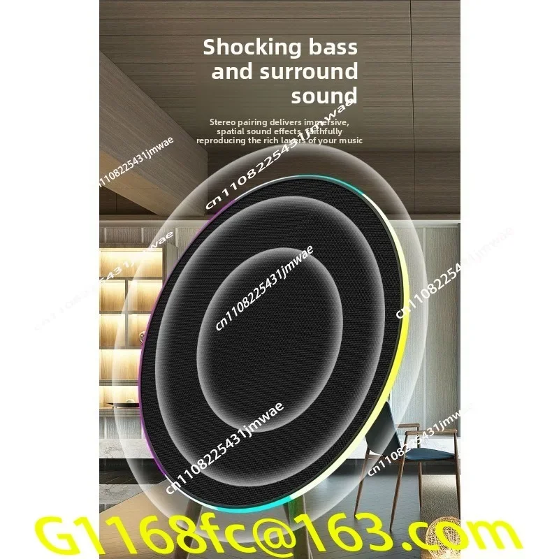 Bo Audio A9 Flying Saucer Speaker Bluetooth Stereo Hifi Home Living Room Subwoofer Surround Large Volume  part