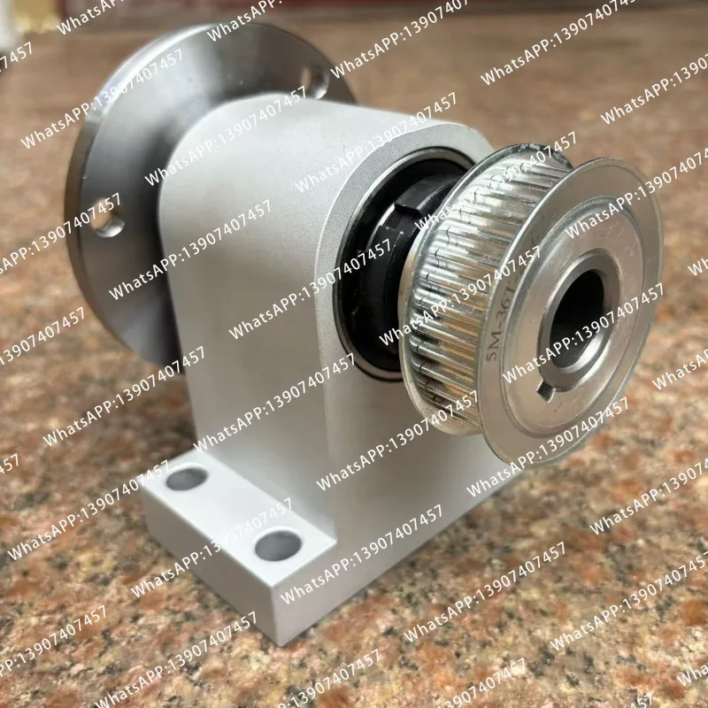 High Strength Lathe Spindle Head Assembly with Flange for Precision Machining